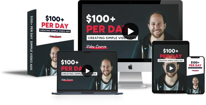 $100+ Per Day video course bundle