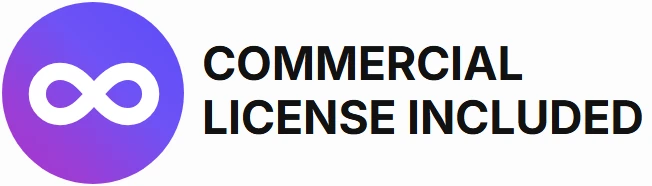 Commercial License Included