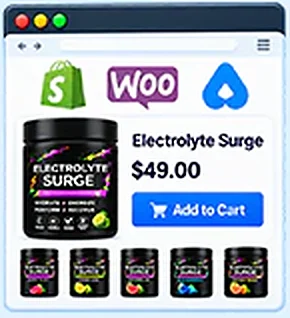 Shopify & WooCommerce mockup